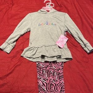 Brand new baby phat girls size 2T matching sets